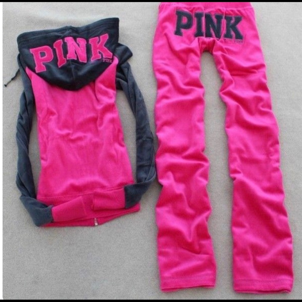 Limited Edition Pink Hoodie women tracksuit - Picture 2 of 2